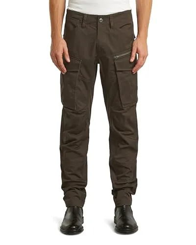 G-STAR Rovic Zip 3D Regular Tapered Hose - Moderne Cargohose mit Reißverschluss, praktischen Eingrifftaschen und verstellbarem Beinsaum. Ideal für lässige Styles und den täglichen Einsatz.