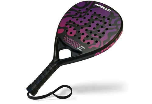 Apollo Tennisschläger Carbon Padelschläger für Anfänger & Fortgeschrittene