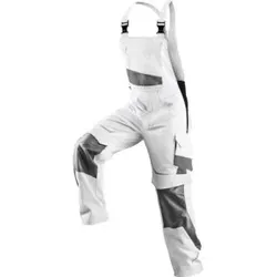 Kübler Latzhose PULSSCHLAG PSA 2 – Größe 94, weiß/antrazit