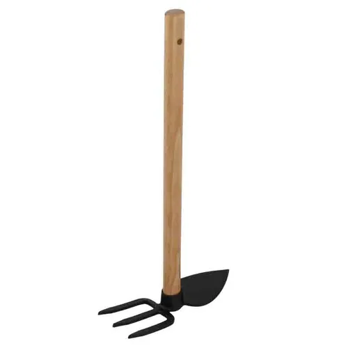 Rekord Doppelhacke (Stahl) mit Holzstiel - Herzform