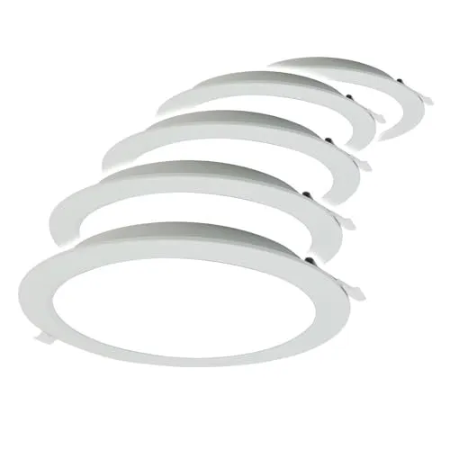 Dotlux LED-Downlight CIRCLEflat 4W 3000K inkl. Treiber Set 5 Stück