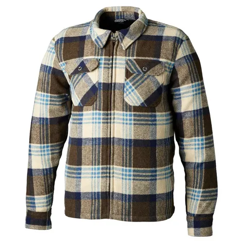 RST Brushed Motorrad Hemd 2XL - Motorradjacke aus gebürsteter Wolle und Polyester, mit festem Netzfutter und weitenverstellbaren Manschetten für optimalen Komfort und Stil.