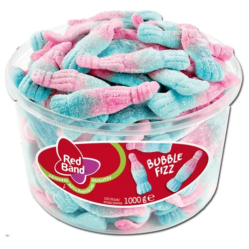 Red Band Bubble Fizz sauer, Fruchtgummi, 100 Stk 6,63€/1kg