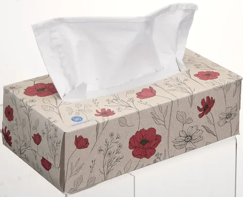 oecolife Taschentücherbox, weiß 3-lagig 6313001