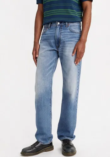 Levi's® 5-Pocket-Jeans 555 RELAXED STRAIGHT blau 36 - Jeans im relaxed fit aus 100% Baumwolle, ideal für lässige Outfits. Mit klassischen 5-Pocket-Design und authentischem Indigo-Champion Farbton.