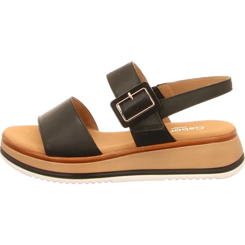 Gabor (0) Plateau Sandaletten Gabor Damen 31333632343137 Schwarz 35 EU