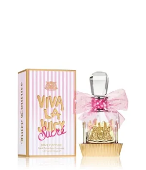Juicy Couture Viva La Juicy Sucré Eau de Parfum 50 ml - Eau de Parfum mit fruchtig-süßem Gourmand-Duft, der die süßen Seiten des Lebens zelebriert und in einem verführerischen Flakon mit rosa Schleife präsentiert wird.