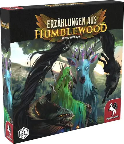 Erzählungen aus Humblewood: Abenteuer in der magischen Baumstadt - Gesellschaftsspiel mit packendem Abenteuerband für die 5. Edition, bietet über 200 Seiten Inhalt und 5 spannende Abenteuer für sofortigen Spielspaß.