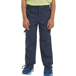 Jack Wolfskin Skihose Größe 116, Dunkelblau für Kinder - Wanderhosen für Kinder von Jack Wolfskin - wasserabweisend und warm gefüttert, perfekt für Skiabenteuer und Outdoor-Aktivitäten.