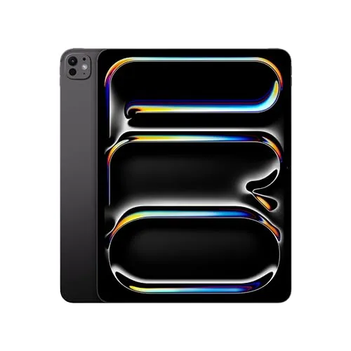 Apple iPad Pro 13 (M4), 2TB Wi-Fi, Standardglas, Space Schwa - Schwarz