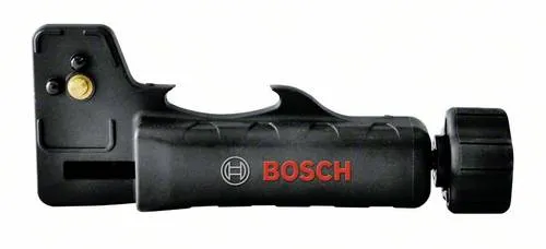Bosch Empfänger-Halterung 1608M0070F - Universelle Halterung für Bosch Laser-Empfänger, mit eingebauter Libelle für optimale Ausrichtung und schnelle Befestigung. Ideal für LR 1, LR 1G und LR 2 Professional.