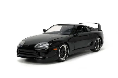JADA 33380 MINIATUR TOYOTA SUPRA BLACK FF 1995 1/24