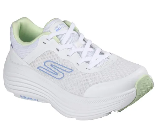 Skechers Damen Sneaker Max Cushioning Endeavour weiß 41 EU - Bequeme Damen Sneaker mit Max Cushioning für optimalen Tragekomfort. Ideal für den sportlichen Alltag und Streetwear-Looks. Größe 41, unifarbenes Design.