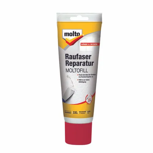 Molto Raufaser Reparaturspachtel Moltofill Weiß 330g Fertigspachtel