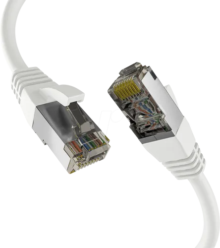 EFB CAT8.1 WEISS 2m RJ45 PATCHKABEL S/FTP PIMF von M-CAB