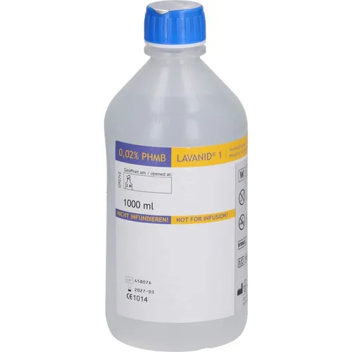Lavanid 1 Wundspüllösung 1000 ml - Arzneimittel zur schonenden Wundreinigung, ideal für die schnelle und effektive Wundversorgung, rezeptfrei erhältlich.