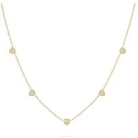GUIDO MARIA KRETSCHMER Edelstahlkette GMK Collection - Elegante Damen-Kette aus Edelstahl mit 35 Zirkonen in IP-Gold, perfekt für besondere Anlässe und inklusive Geschenkverpackung.