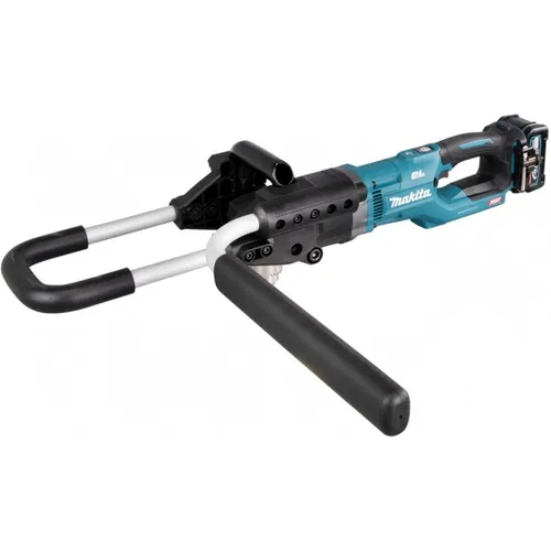 Makita DG001GM108 XGT Akku-Erdbohrer - Bohrmaschine mit 40 V Akku, inkl. LED-Arbeitslicht für optimale Sicht bei der Arbeit, ideal für Garten- und Landschaftsbau.