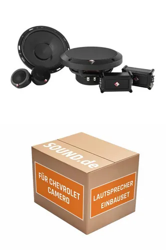 JUST SOUND Lautsprecher Set Rockford Fosgate P165-SE für Chevrolet Camaro - Komplettes Lautsprecher-Set mit Rockford Fosgate P165-SE für Chevrolet Camaro (2009-2016). Einfache Installation dank Adapterringen und hochwertigem Zubehör für optimalen Sound im Fahrzeug.