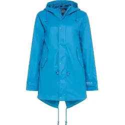BMS Regenjacke blau Größe 52 - Wasserabweisende Regenjacke in Blau, ideal für wechselhaftes Wetter. Hergestellt aus 100% Baumwolle für hohen Tragekomfort und praktische Funktionalität.