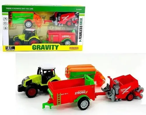 Traktor mit landwirtschaftlichen Anbaugeräten – ADAR