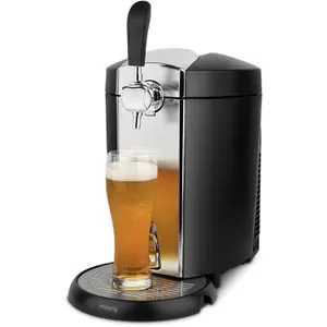 H.Koenig Bierzapfanlage BW1778 - Bierzapfanlage mit Kühlung für 5 Liter Fässer, hält Bier bis zu 30 Tage frisch und regelt die Temperatur auf 3°C - 6°C. Ideal für die Bar zu Hause, leicht nachfüllbar und mühelos zu reinigen.