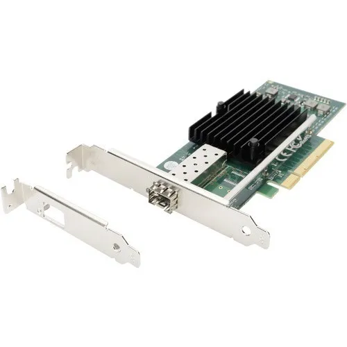 DIGITUS IO-Karte - PCIe SFP+ Netzwerk-Karte, 1-Port 10 Gigabit Ethernet