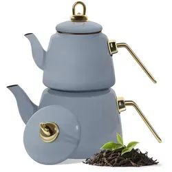 Kaffee- & Teekannen Blau von Homelux