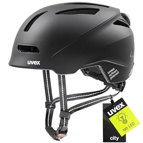 Uvex Sports Urban Planet LED Fahrradhelm