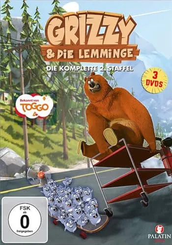 Grizzy & Die Lemminge - Die komplette Staffel 2 (78 Episoden) [3 DVDs]
