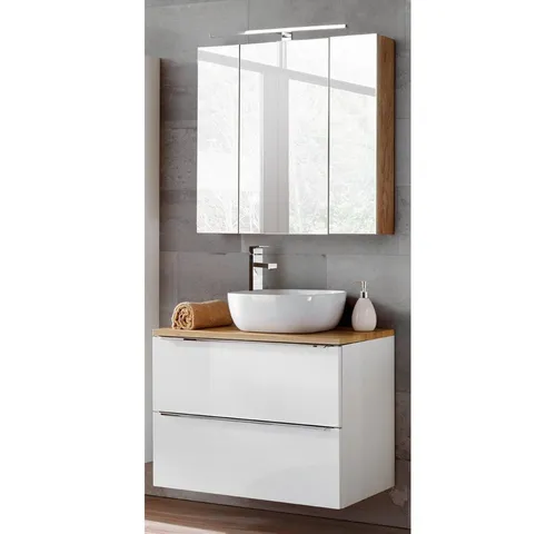 Lomadox Badmöbel-Set TOSKANA-56