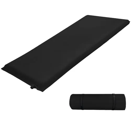 ALPIDEX Isomatte Camping Selbstaufblasend 2.5 cm Dick - Komfortable Selbstaufblasende Isomatte für Outdoor-Abenteuer. Strapazierfähig und pflegeleicht, ideal für eine erholsame Nacht unter freiem Himmel.