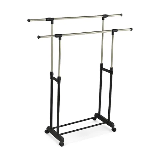 Relaxdays Kleiderständer Schwarz von Relaxdays