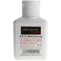 Wimpernwelle Physiologische Kochsalzlösung, 125 ml