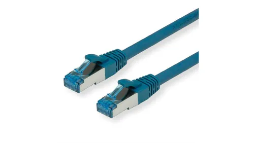 VALUE Patch Cord Kat.6A (Class EA) S/FTP (PiMF), LSOH, niebieski, 5 m