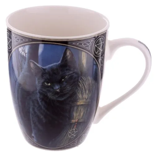 Lisa Parker Magische Katze Porzellan Tasse