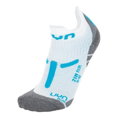 UYN Run 2In Socken White/Turquoise 41/42