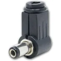 world-trading-net DC-Stecker 90 Grad Abgewinkelt 55x25mm Lötanschluß