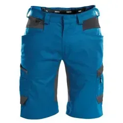 Axis Arbeitsshorts mit Stretch, azurblau/antrazit - Größe 46 - Arbeits- & Schutzkleidung mit 4-Wege-Stretch und verstärkten Taschen für optimale Bewegungsfreiheit und Langlebigkeit.