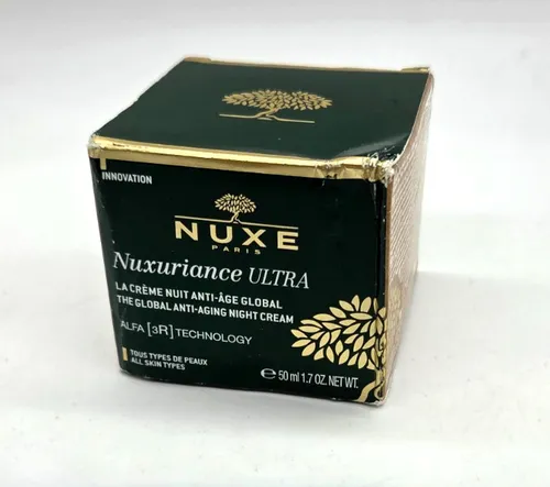Nuxe Nuxuriance Ultra Nachtcreme - Anti-Aging Nachtpflege für alle Hauttypen, mit innovativer ALFA 3R TECHNOLOGIE für revitalisierte und straffere Haut