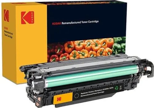 KODAK 185H140001 HP CE400A Tonerkassette schwarz - Tonerkassette für LaserJet Drucker, liefert bis zu 5500 Seiten und sorgt für gestochen scharfe Drucke.