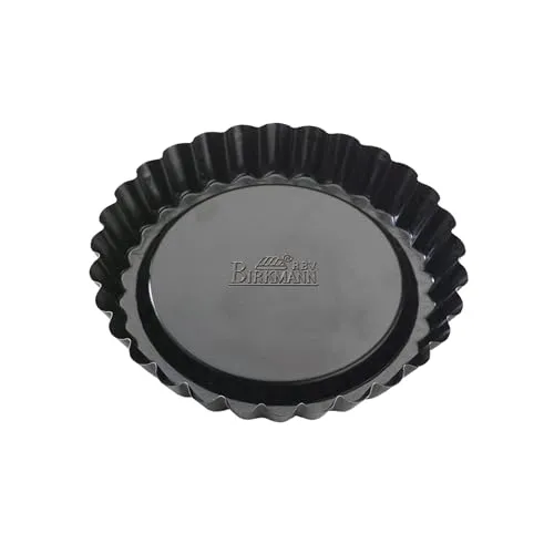 Birkmann, Easy Baking Mini-Obstbodenförmchen, Ø 12 cm, 6 Stück, Antihaftbeschichtung, PFOA-frei, 5 Jahre Garantie, mit Rezept, 881587