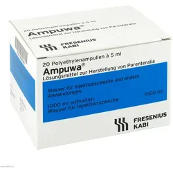 Produktbild Ampuwa Plastikampullen Injektions-/Infusionslsg. 20X5 ml