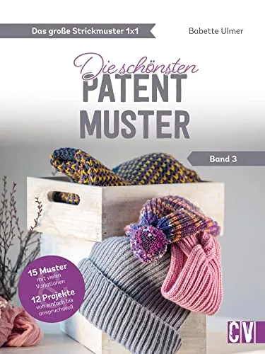 Stricken: Das große Strickmuster 1x1