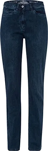 Raphaela by Brax Style Laura Slash Stoned + Effekt 38 - Klassische Five Pocket-Jeans mit schlankem Oberschenkel, aus hochwertigem Baumwollmix und dynamischem Dehnbund für optimalen Tragekomfort.