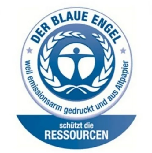 ESSELTE Aktenordner Trennstreifen 10,5x24cm VE=100 Stück blau