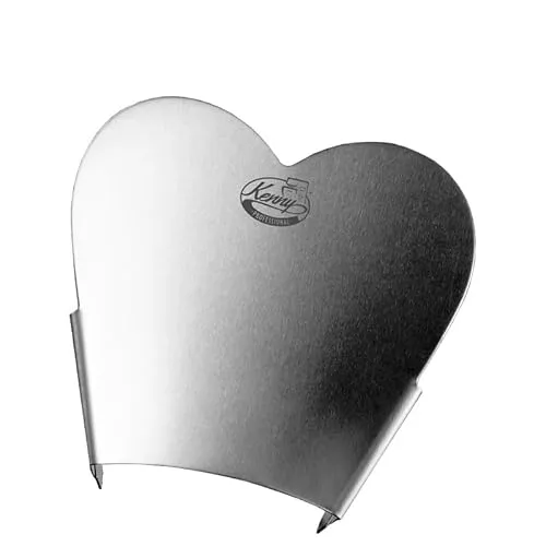 Kenny Professional Einfüllhilfe Edelstahl Herzschütte für Küchenmaschinen