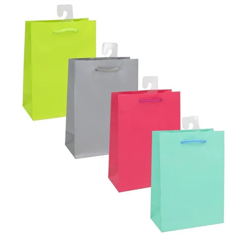 Iden Geschenkbox Geschenktasche - Unifarben - Größe S - 1 Stück