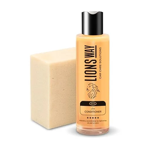 Lederpflege Creme 150ml – Intensive Hydratation & Pflege für Lederautositze – Mit Schwamm – Revitalisiert & schützt Glattleder