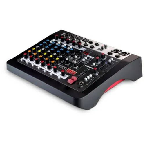 Allen & Heath ZEDi-10 FX Mischpult - Professionelles Mischpult mit 4 Mic/Line Eingängen, integriertem Effektgerät und USB Interface für kreative Audioanwendungen und Live-Performances.